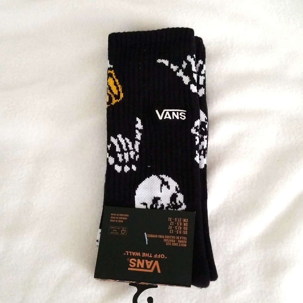 VANS SKULL CREW SOCK